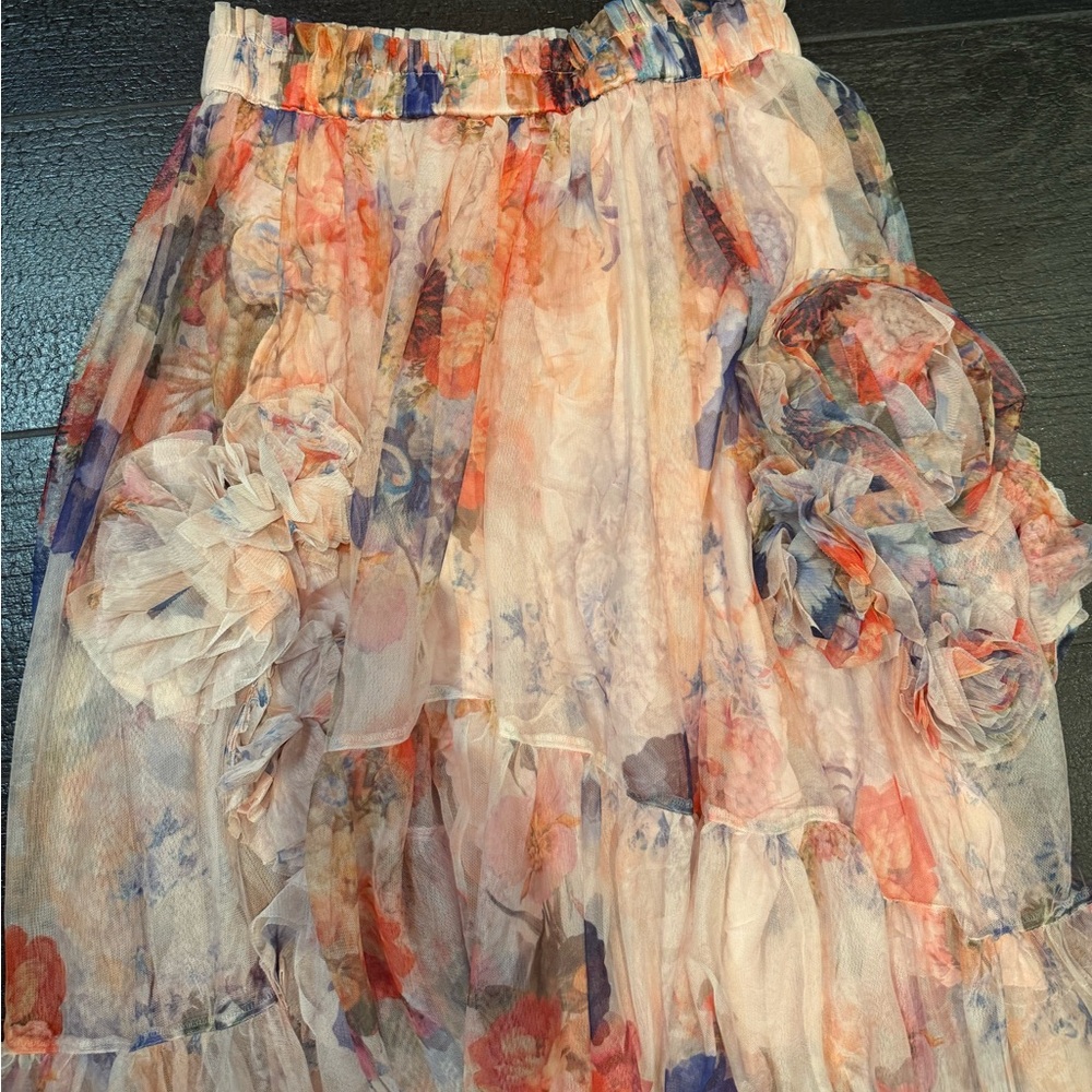 Maeve 3-D Tulle Skirt - Picture 5 of 6